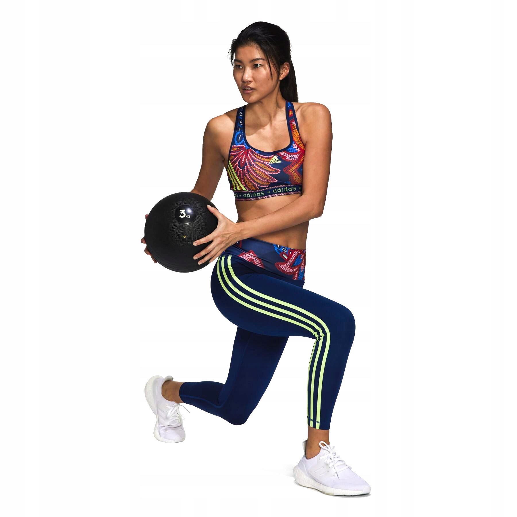 Legginsy damskie Adidas Farm Rio 7/8 HI5225