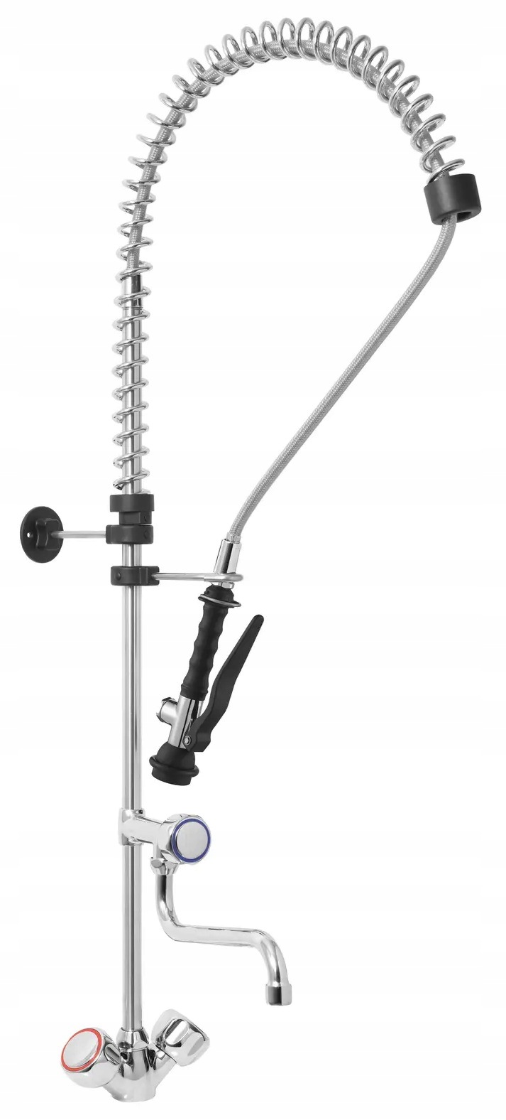 Bateria kuchenna z prysznicem wąż 1000mm wylewka 250mm MONOLITH MO-TA-08