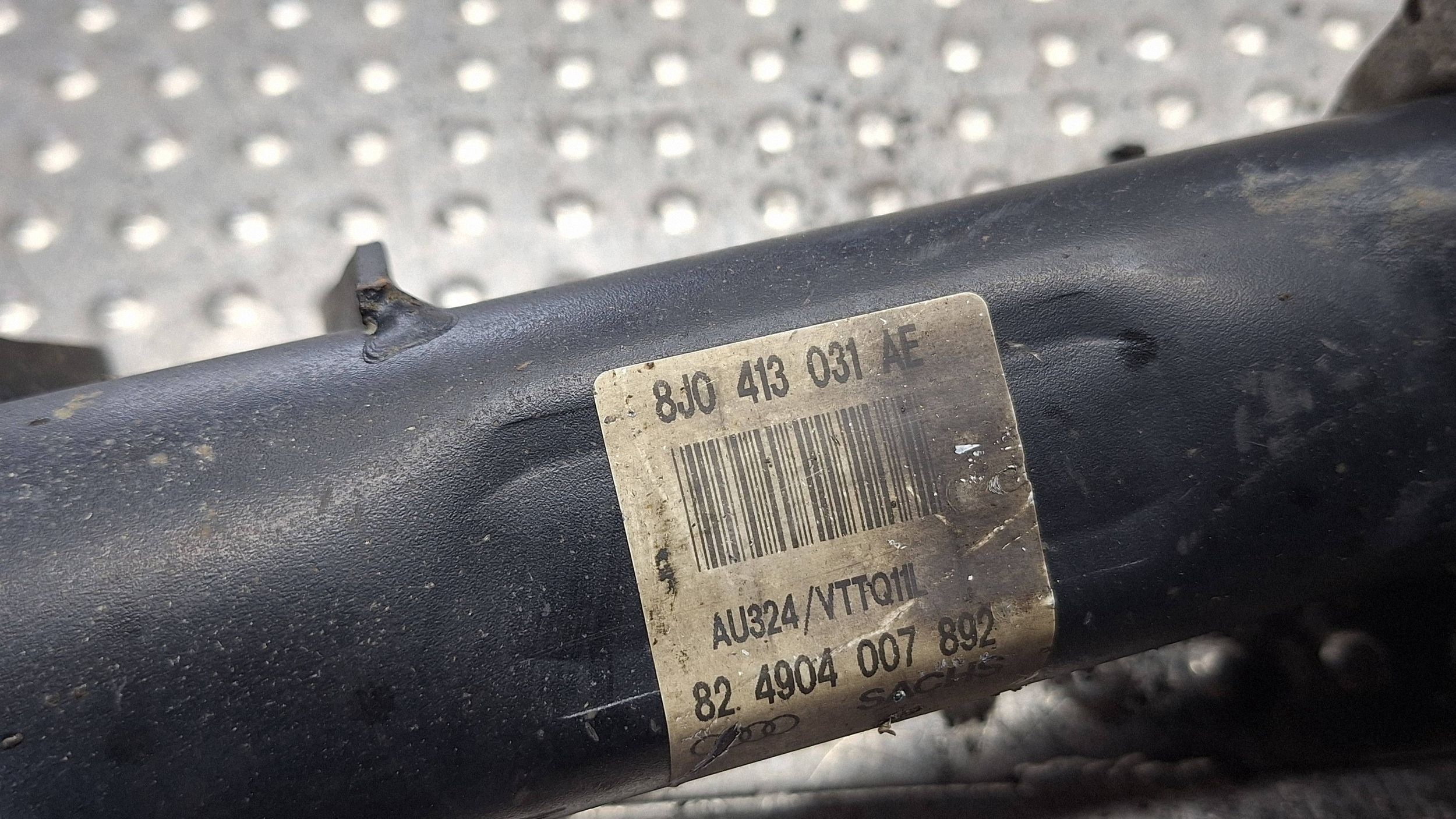 swing shock absorber left front 8J0407257D AUDI TT TTS 8J 2.0 TFSI