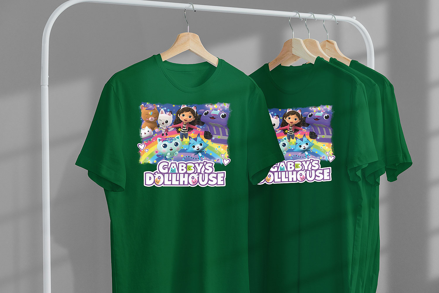 T-SHIRT KOSZULKA DLA DZIECKA KOCI DOMEK GABI 164 SUPER JAKOŚĆ Rozmiar XL