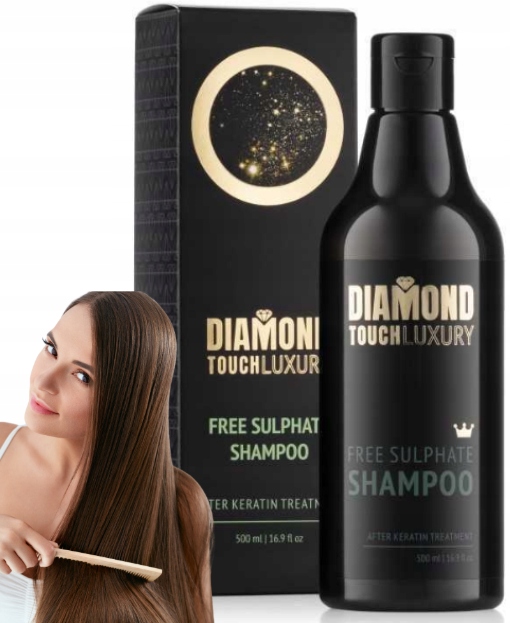 Diamond Touch Szampon po keratynowym prostowaniu przedłuża efekt 500 ml