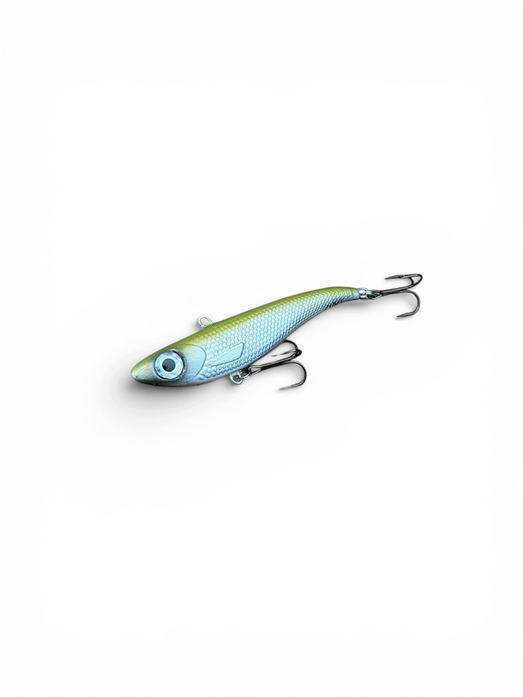 Wobler Cykada Uklejka Luki Lures 8cm 20g HandMade Ciężka Oliwkowa