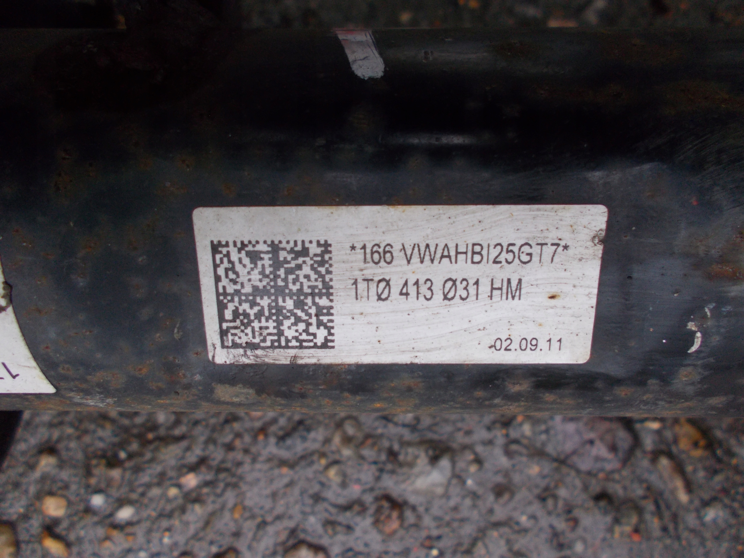 VW GOLF VI CABRIO 1.4 TSI 11R McPherson right front 1T0413031HM