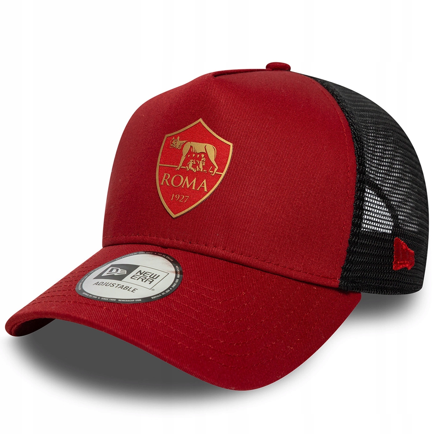 Kšiltovka New Era pánská dámská As Roma série a červená snapback