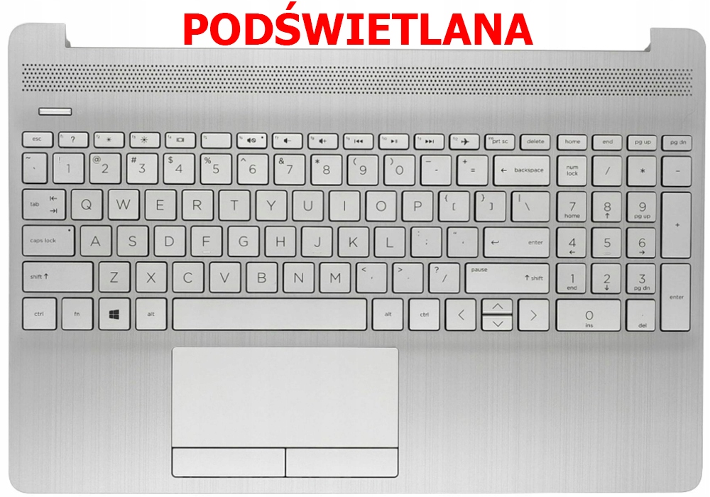 Palmrest Klávesnice Hp 15-DW1000NW Hp 15-DW1001NW Hp 15-DW3001NW Podś