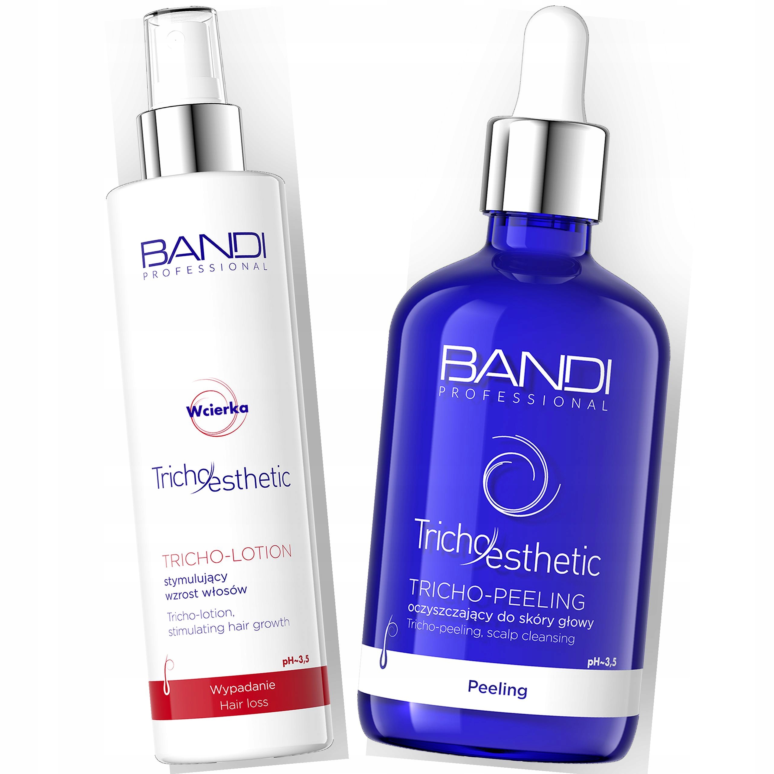 Wcierka peeling Bandi na porośnięcie włosów, oczyszczanie skóry