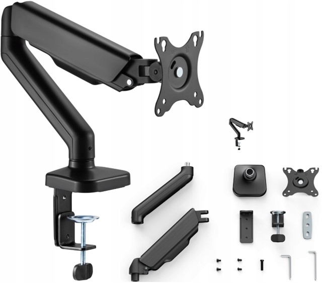 Držák stojanu na rameno monitoru k psacímu stolu pro monitor Lg 27MP68HM-P věšák
