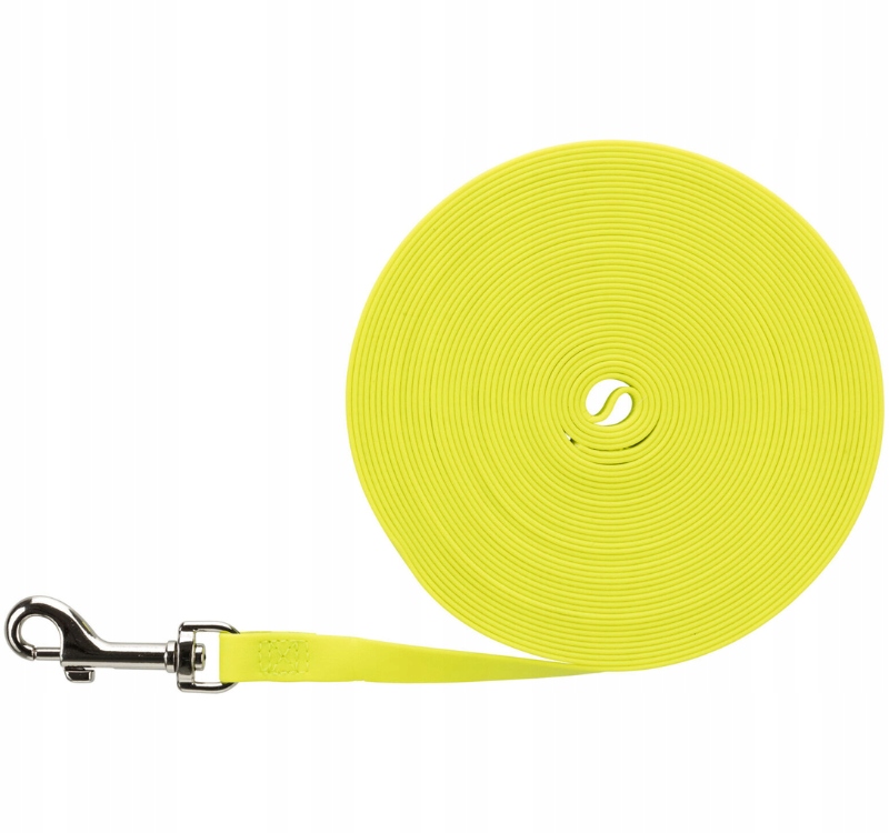 Trixie Smycz psa taśma gumowana Pcv treningowa szkoleniowa do tropienia 10m