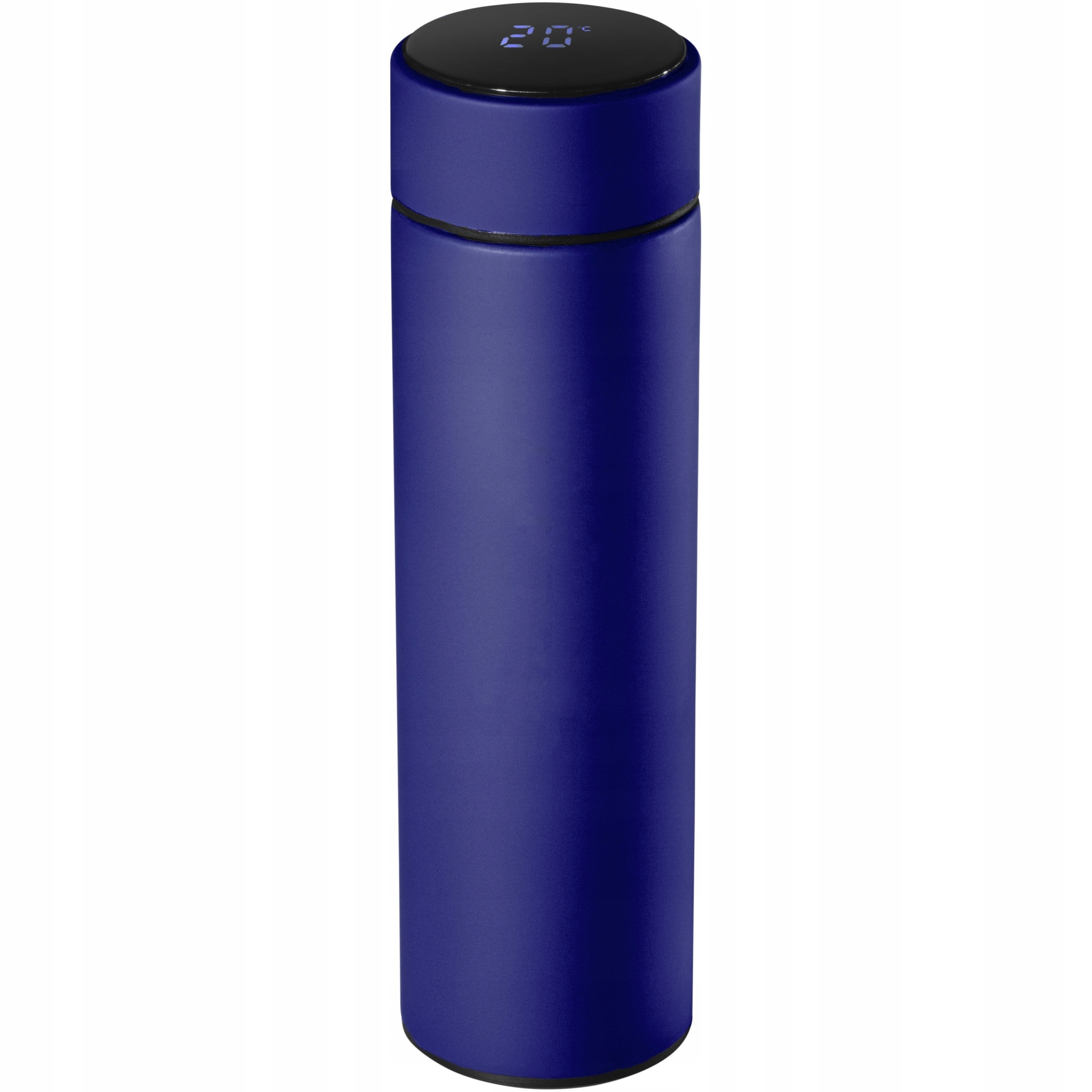 Smart termoláhev Scx. design Modrá Teploměr 450 ml Termos Ocel