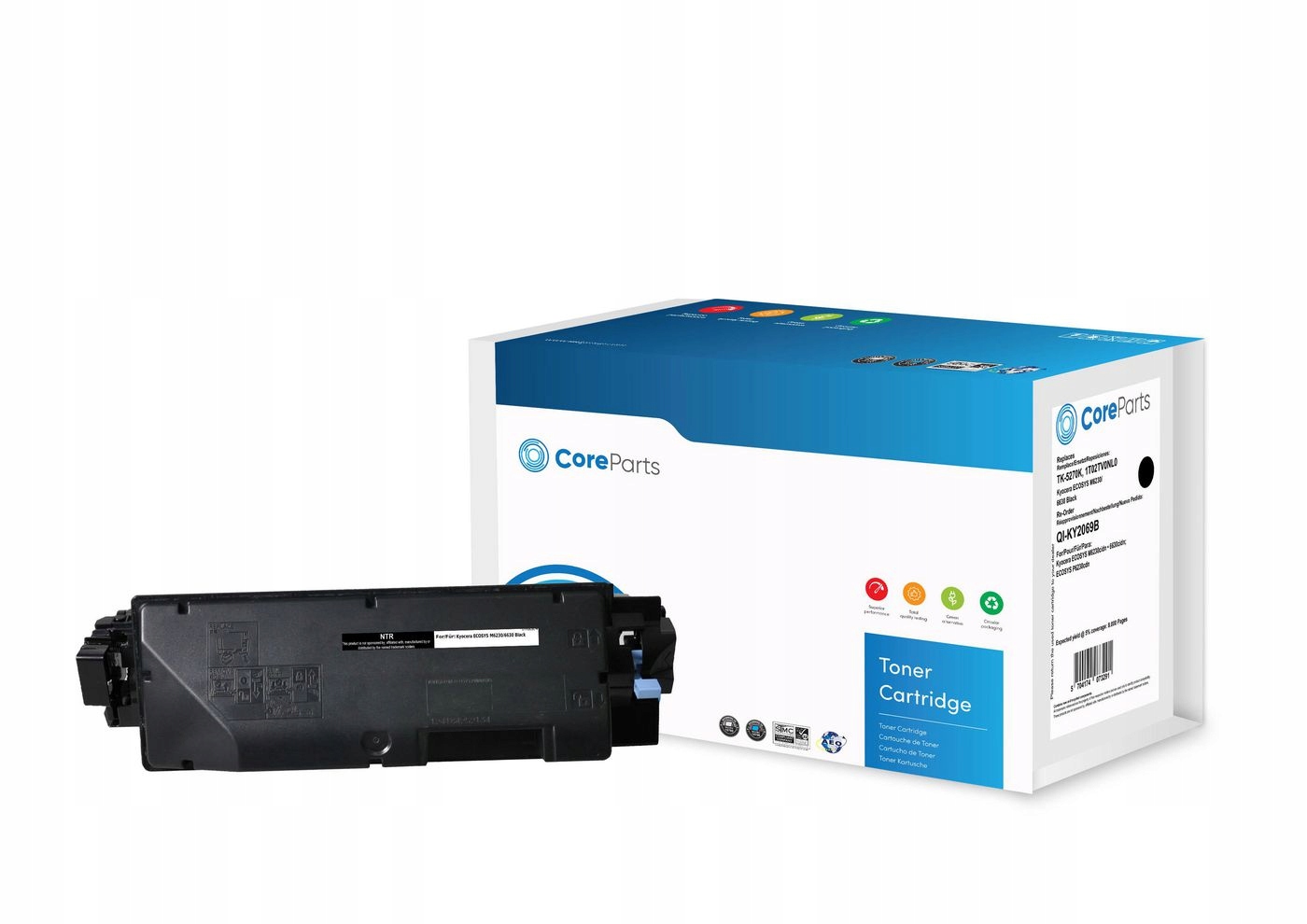 CoreParts Toner Black TK5270K-NTR