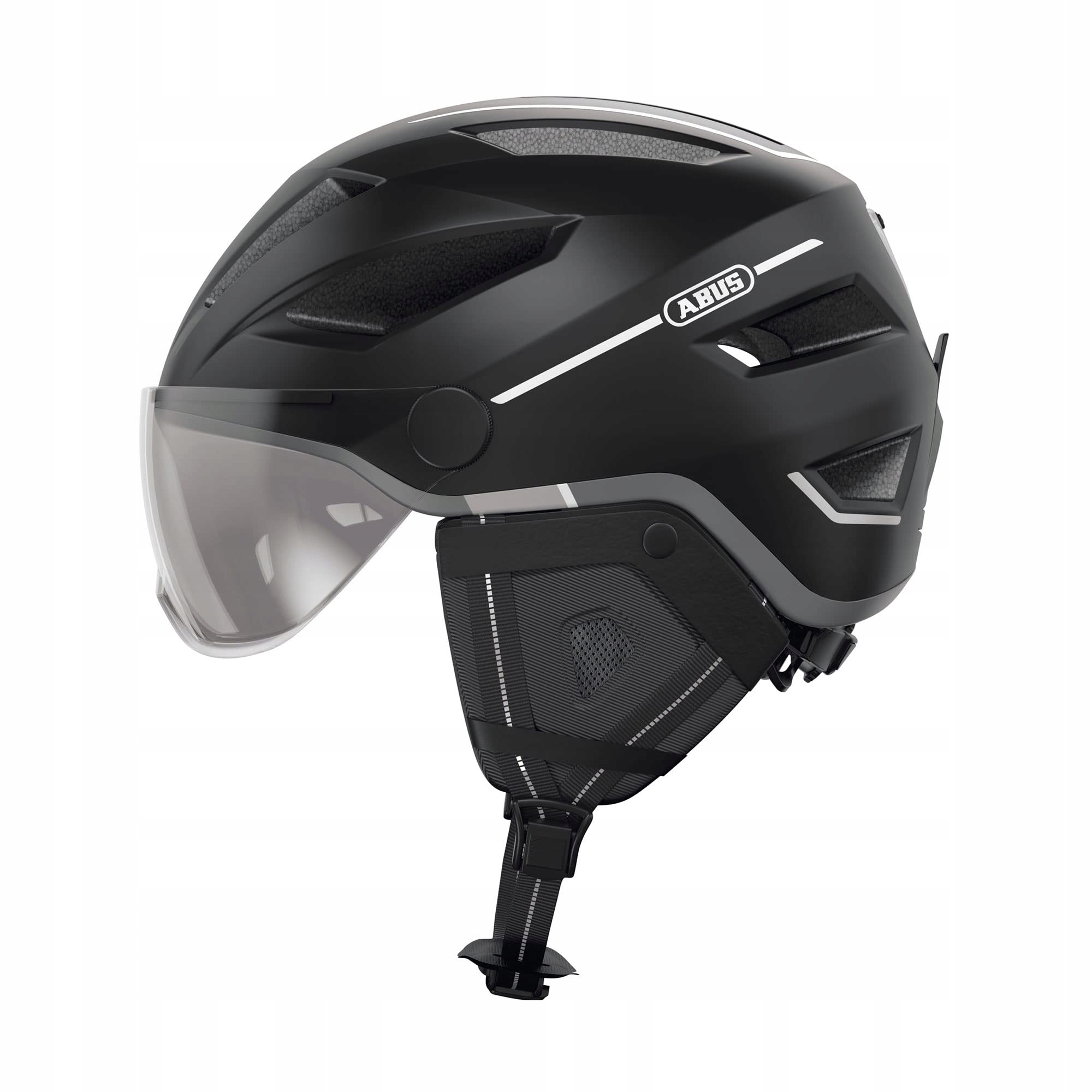 Cyklistická přilba Abus Pedelec 2.0 Ace velvet černá L