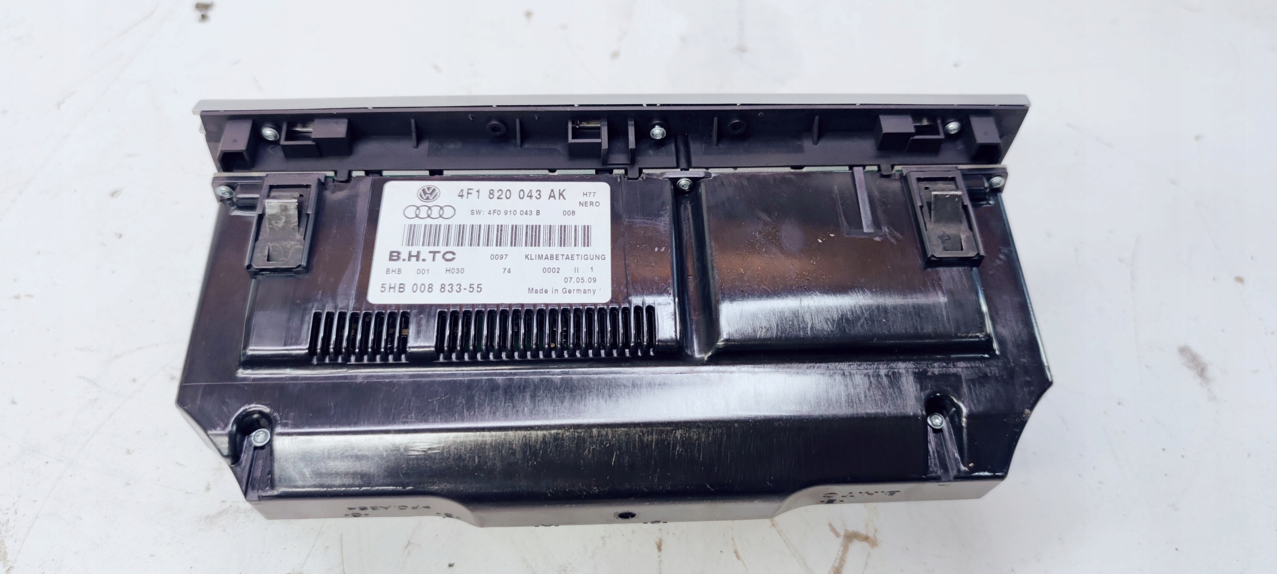 PANEL KLIMATRONIK AUDI A6 C6 LIFT 4F1820043AK