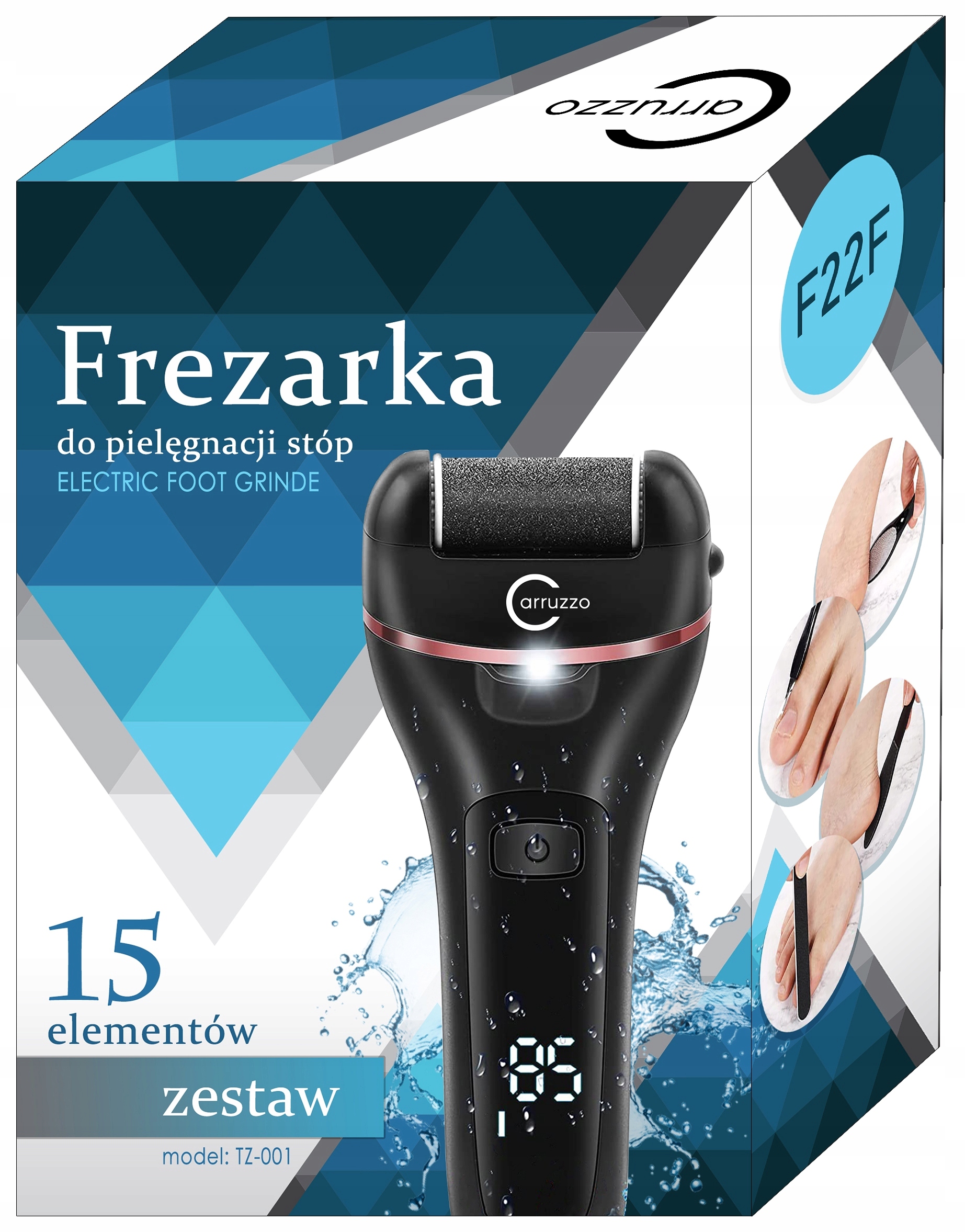 PILNIK ELEKTRYCZNY FREZARKA DO STÓP PIĘT TARKA USB ZESTAW XXL TARKA PUMEKS Informacje o bezpieczeństwie CE