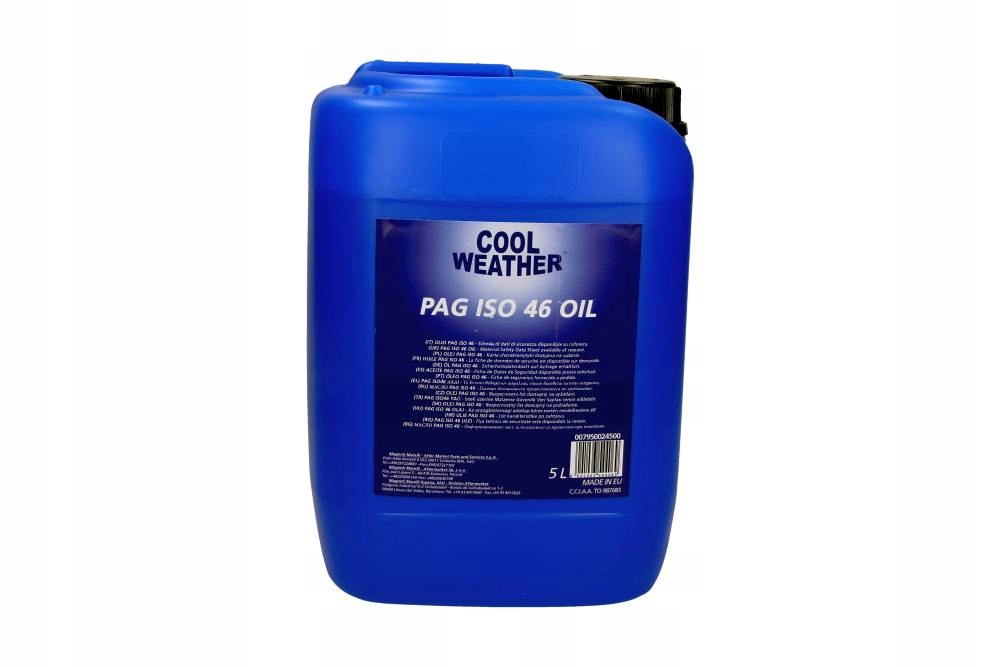 

Olej do klimatyzacji Pag 46 5L