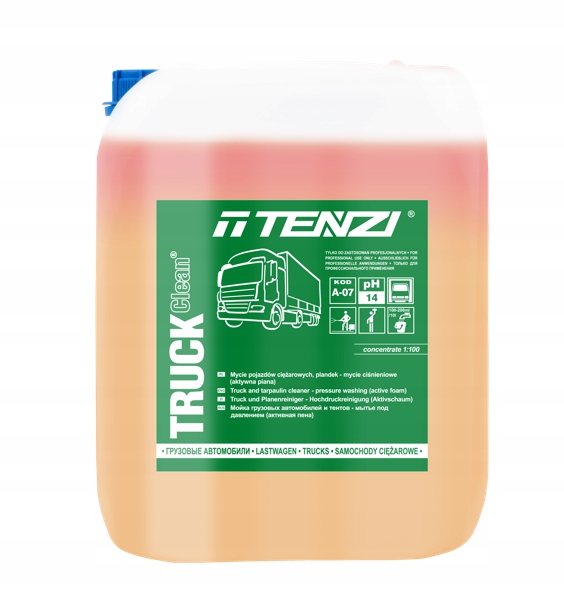 

Tenzi Truck Clean Mocno Zabrudzone Pojazdy Tir 20L