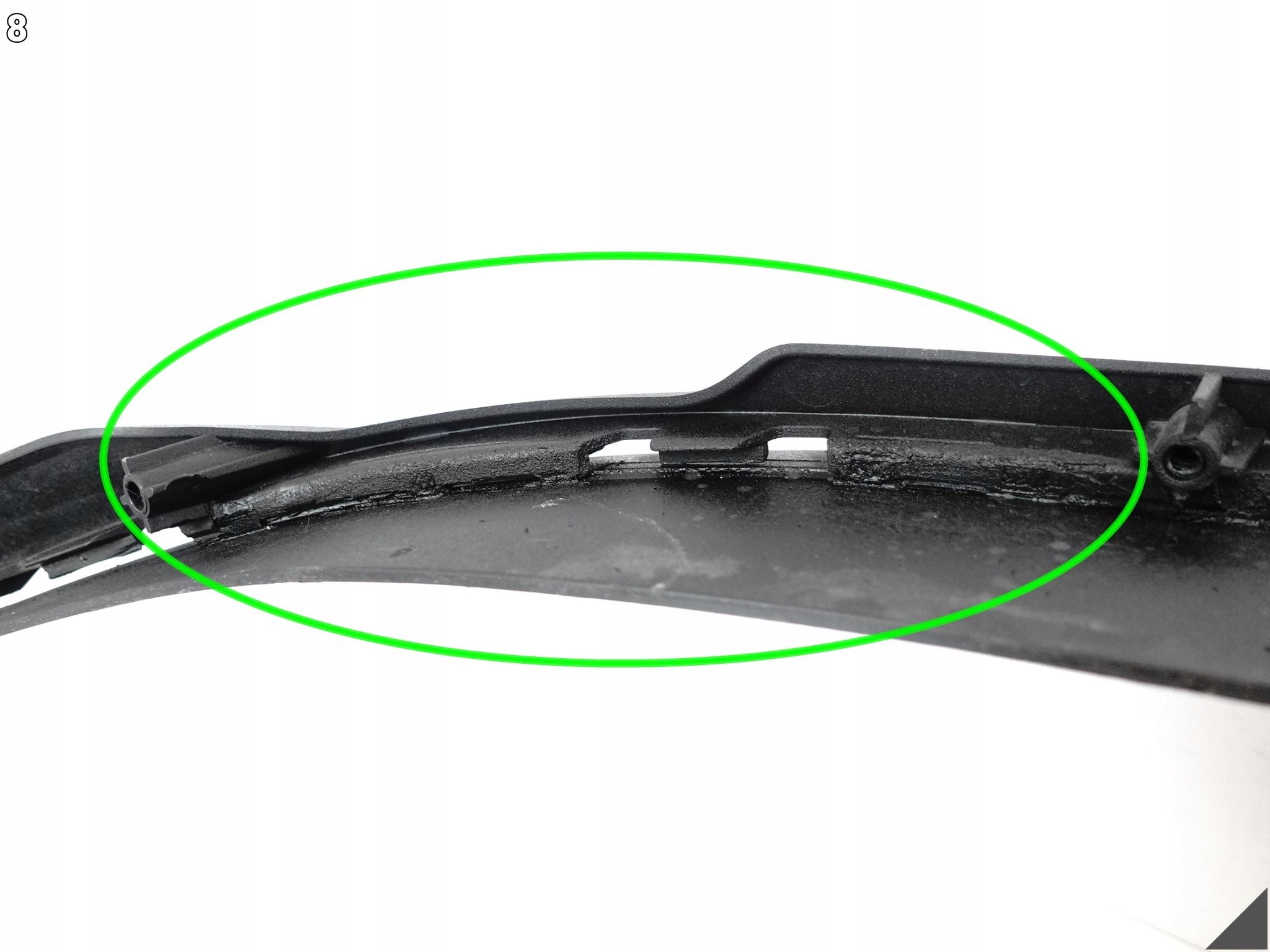 PORSCHE TAYCAN 9J1 19-24 bumper SPOILER grid holder support front