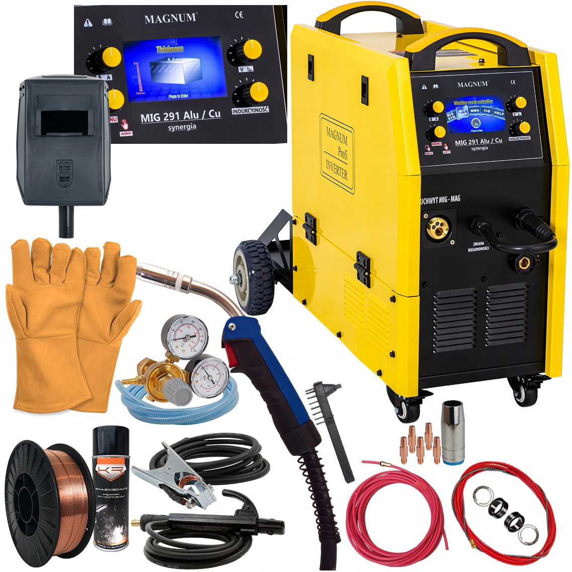 Сварочный аппарат MIGOMAT Magnum Mig Synergia алюминий 400