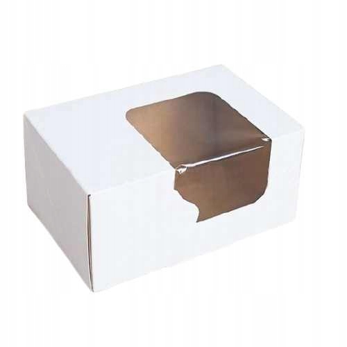 

Pudełko na ciasto z okienkiem 16,5x11x8cm, 10sztuk
