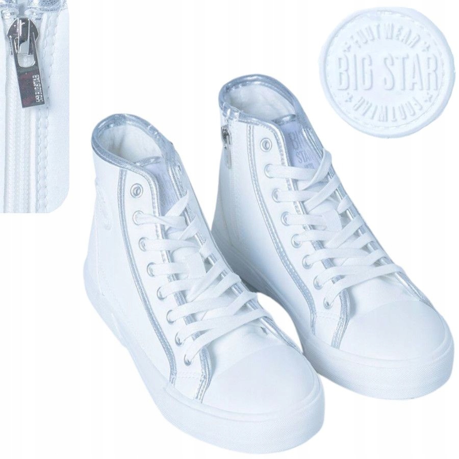 BUTY DAMSKIE BIG STAR TRAMPKI OCIEPLANE SPORTOWE
