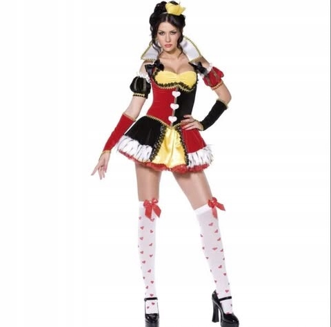 Kostým Dáma Pik – Elegantní kostým královny karet na ples, Karneval, párty