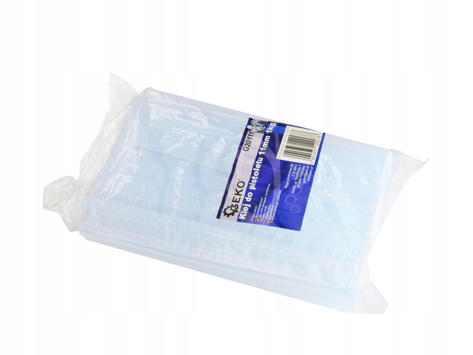 Klej do pistoletu 11 mm x 200 mm 1kg przezroczysty