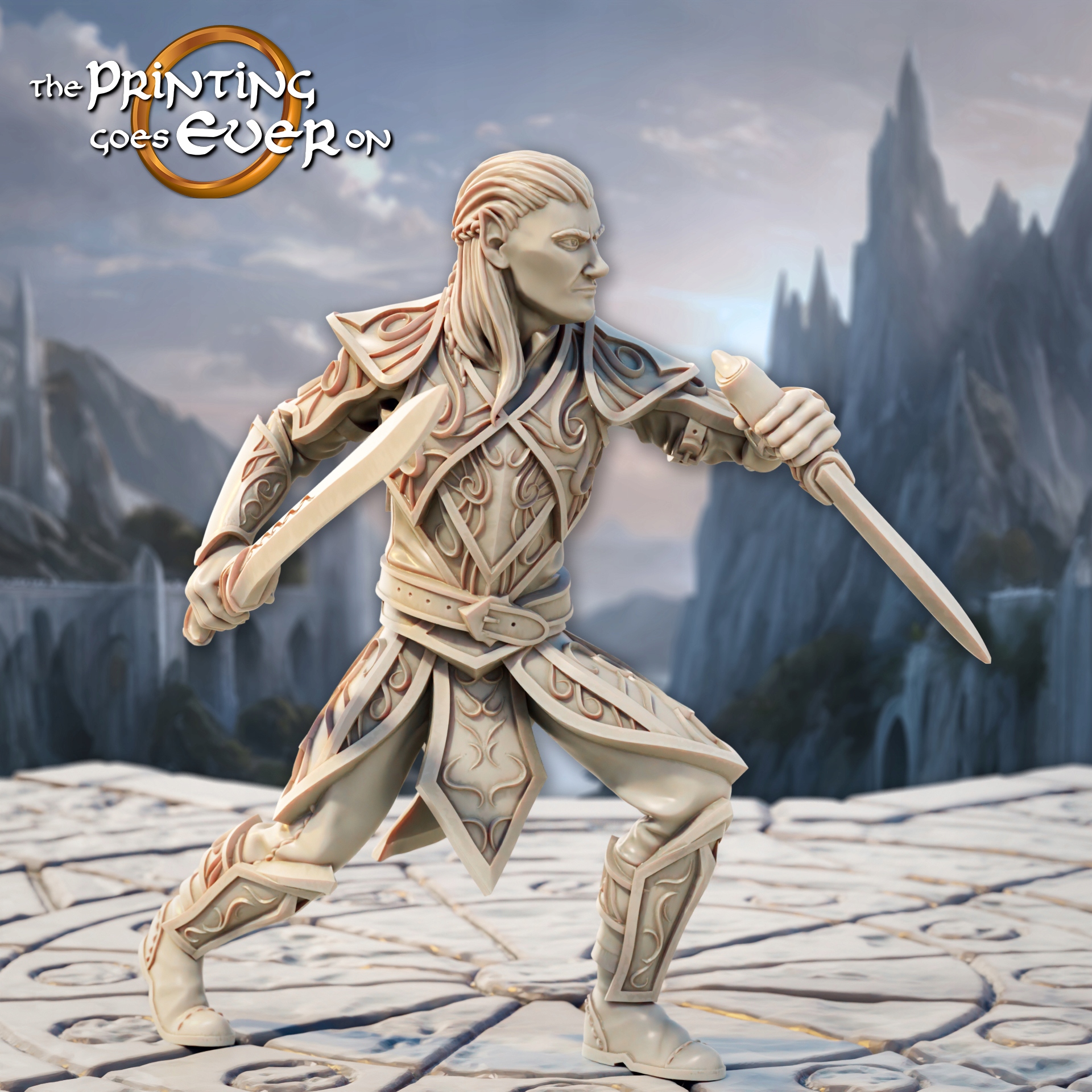 Elven Duelist A The Printing Goes Ever On