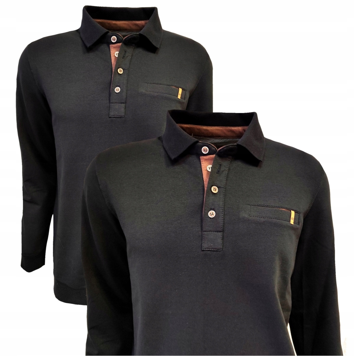 Polokošile Černé S Dlouhým Rukávem Bastion L