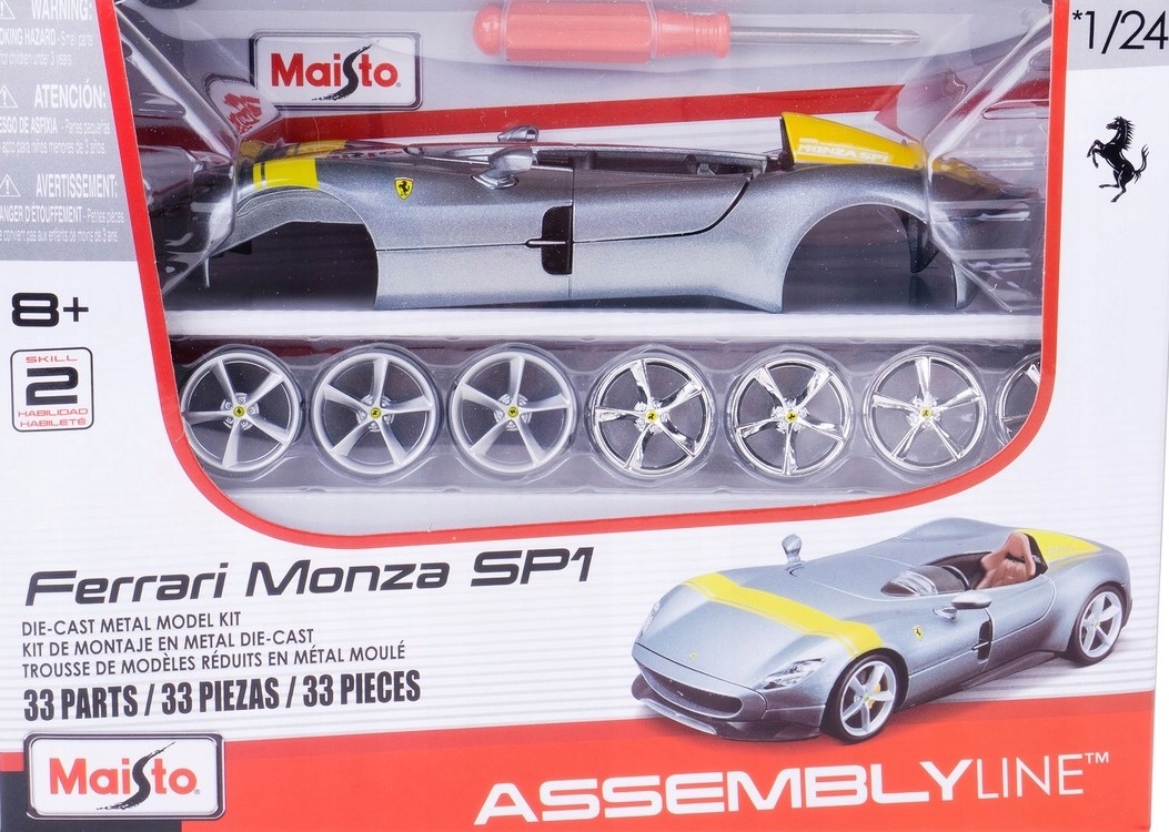 Ferrari Monza SP1 1:24 pro skládání Maisto 39140