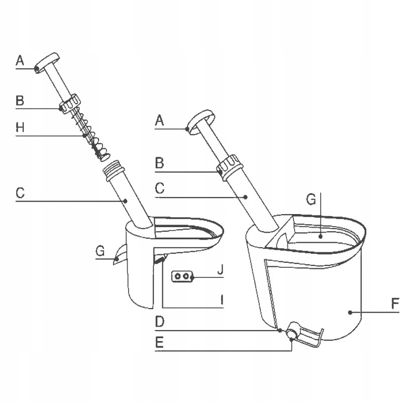 DRYLOWNICA DO WIŚNI CZEREŚNI PRZYSSAWKA 16xUSZCZEL Marka KB