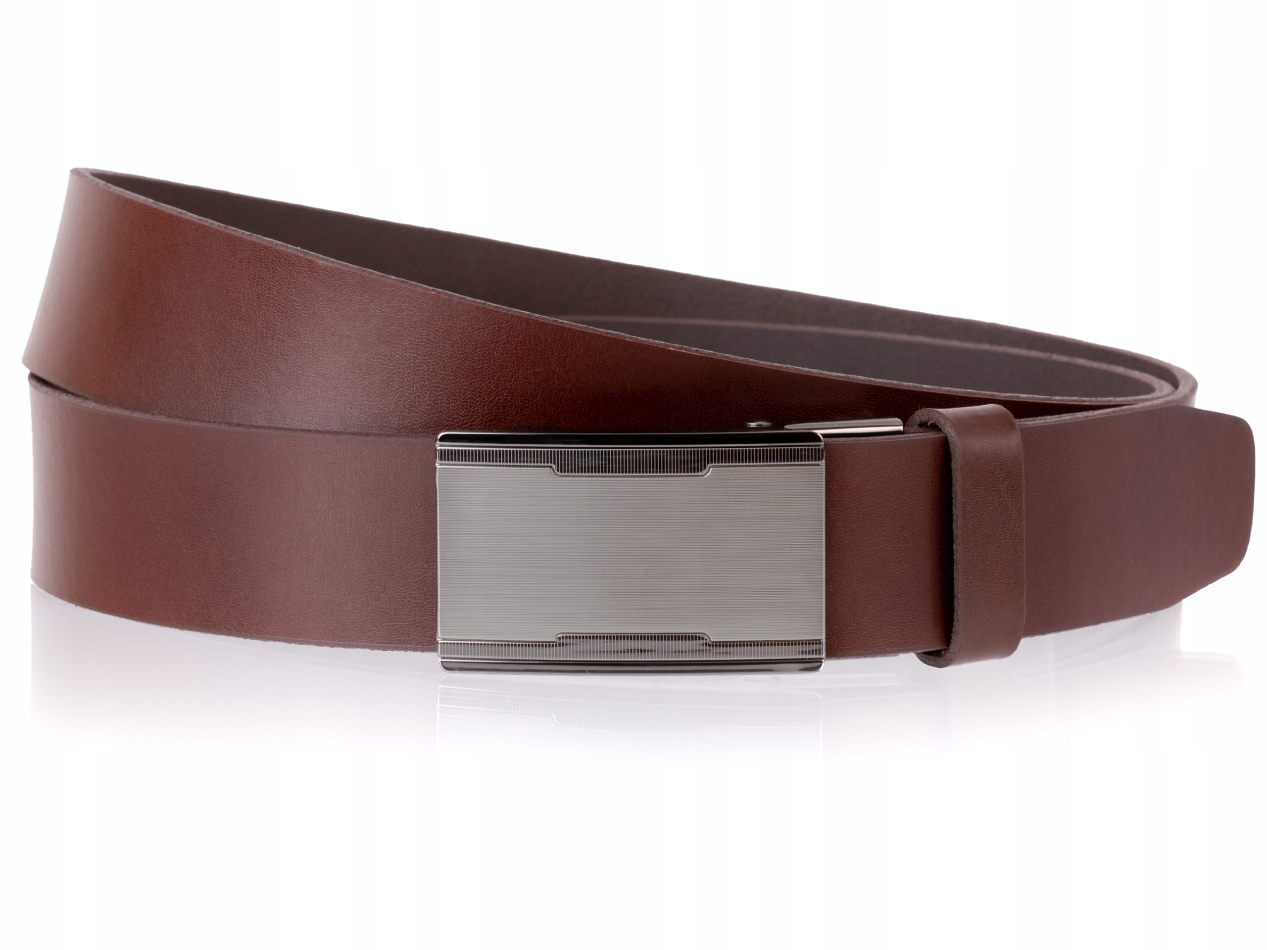 

Skórzany Długi Pasek garnitur Automat obwód 125