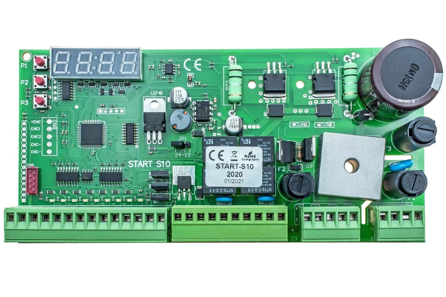 Ovládač START-S10 12-24V pre posuvné, krídlové, garážové brány