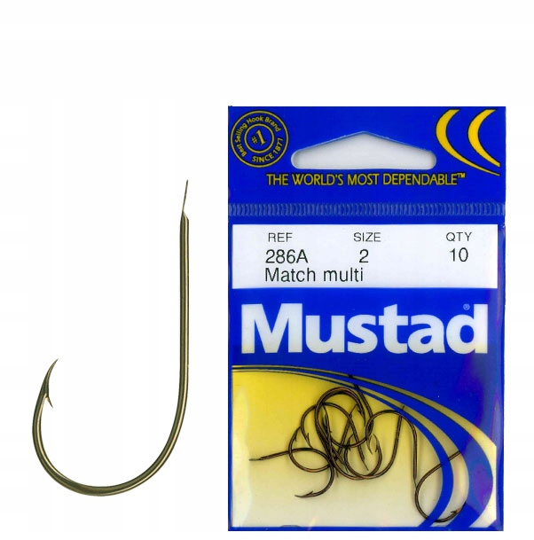 

Haczyki Mustad Classic SP.286A/286B-BR r.6 10 szt