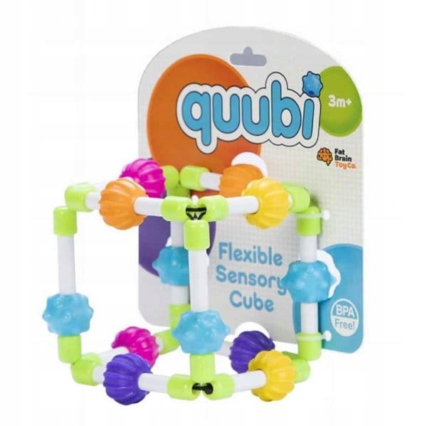 

Fat Brain Elastyczna grzechotka sześcianik Quubi