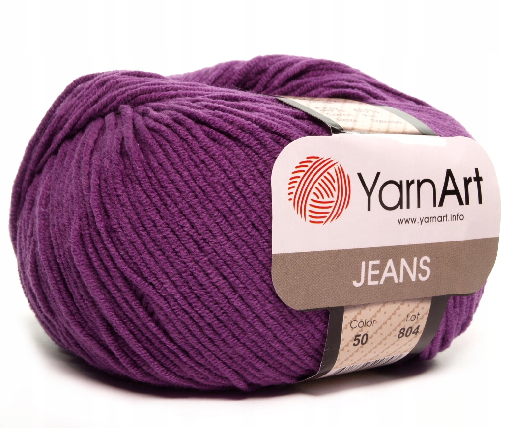 Włóczka Yarn Art Jeans Nr 50 Fiolet