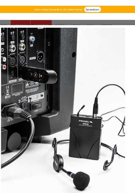 Proel V12WAVE kolumna aktywna Stan opakowania oryginalne