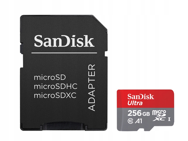 

Karta pamięci Sandisk Ultra microSDXC 256GB