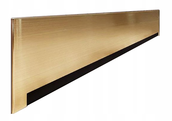 Nástenný lineárny odtok 60 cm s sifónom Viega – zlatý lesk