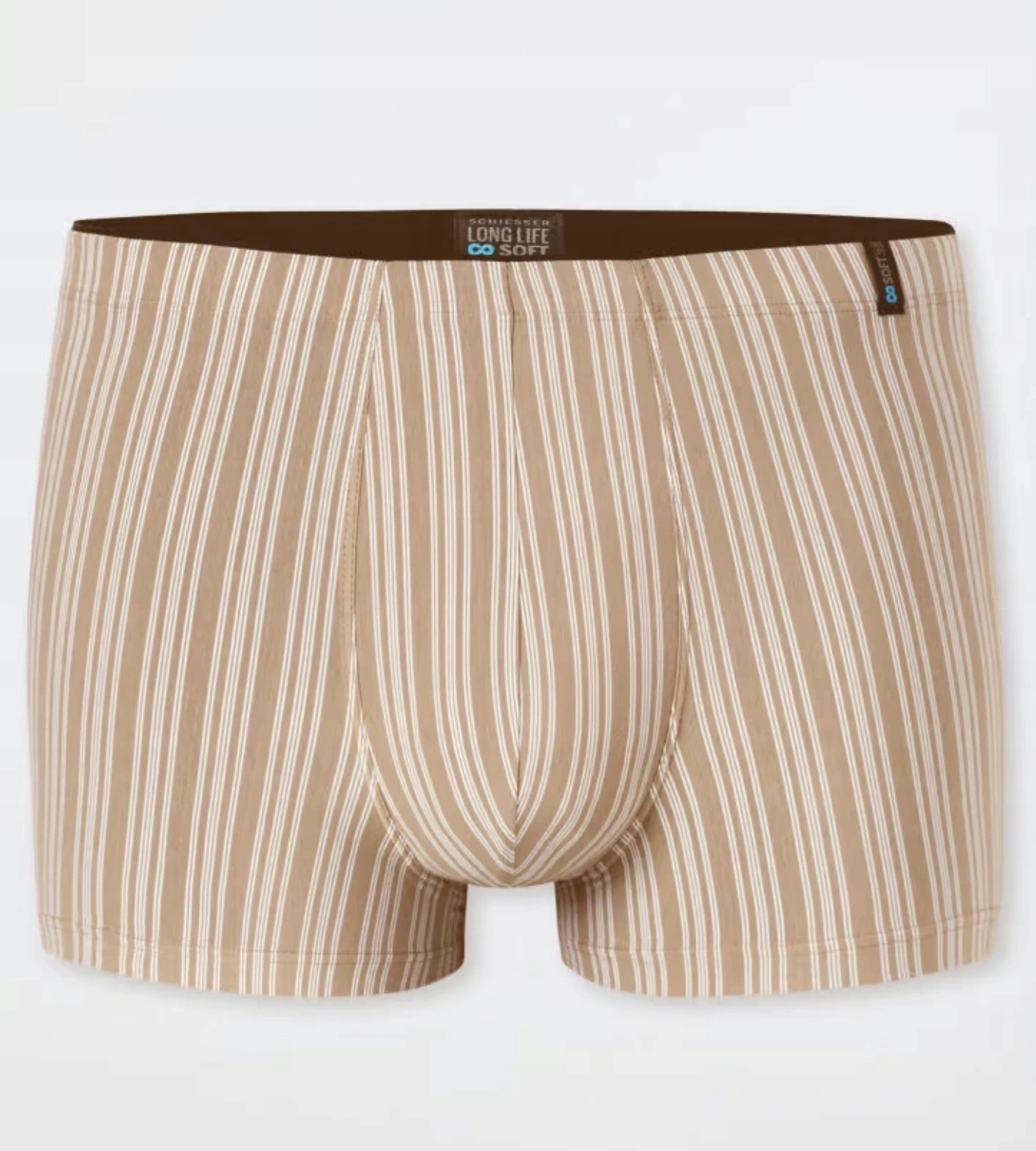 Slipy kalhotky Schiesser Boxerky 183146 Hnědá 309 M Hnědá