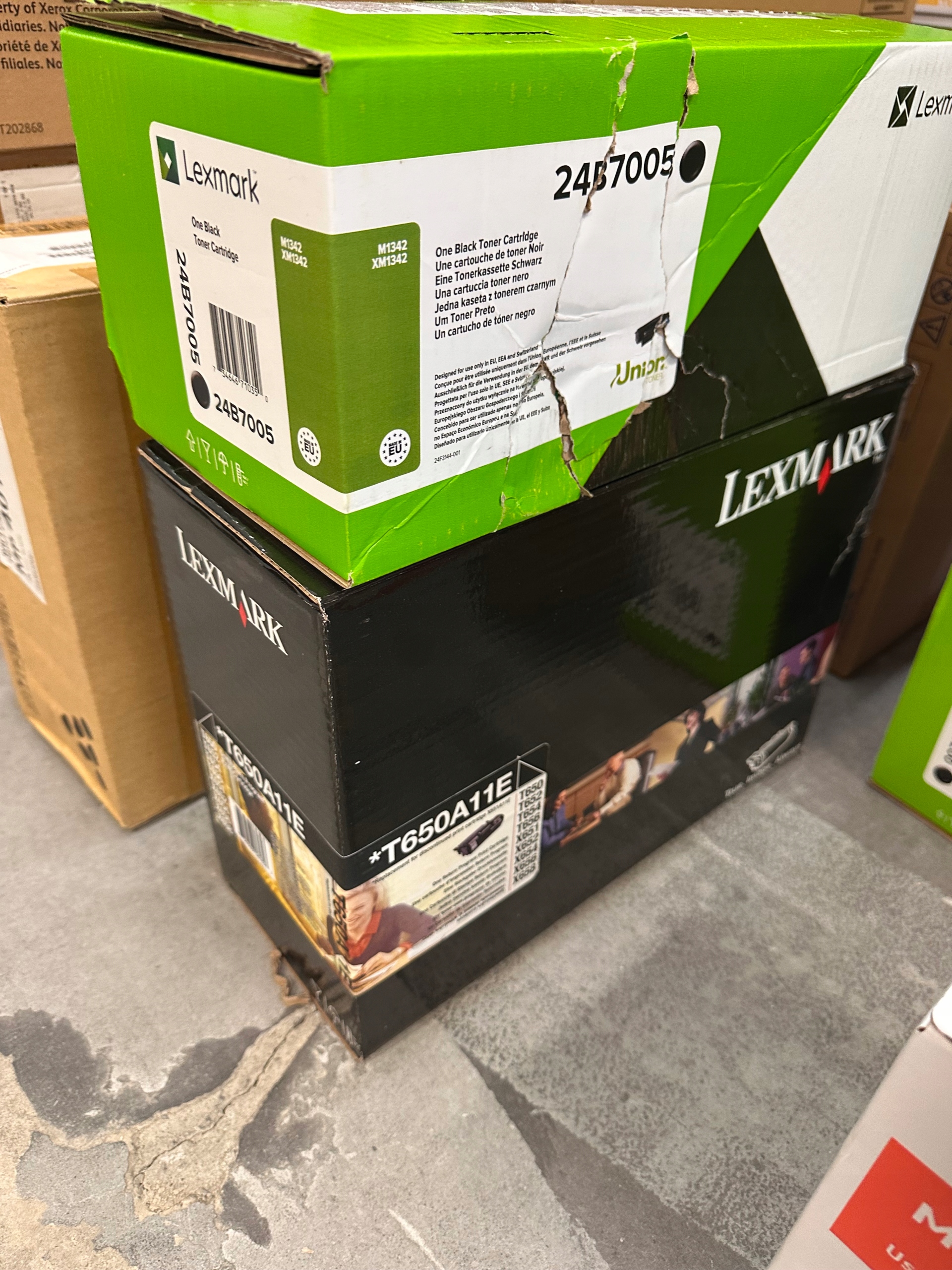 Toner Lexmark M/XM1342 24B7005 čierny (black) Originál