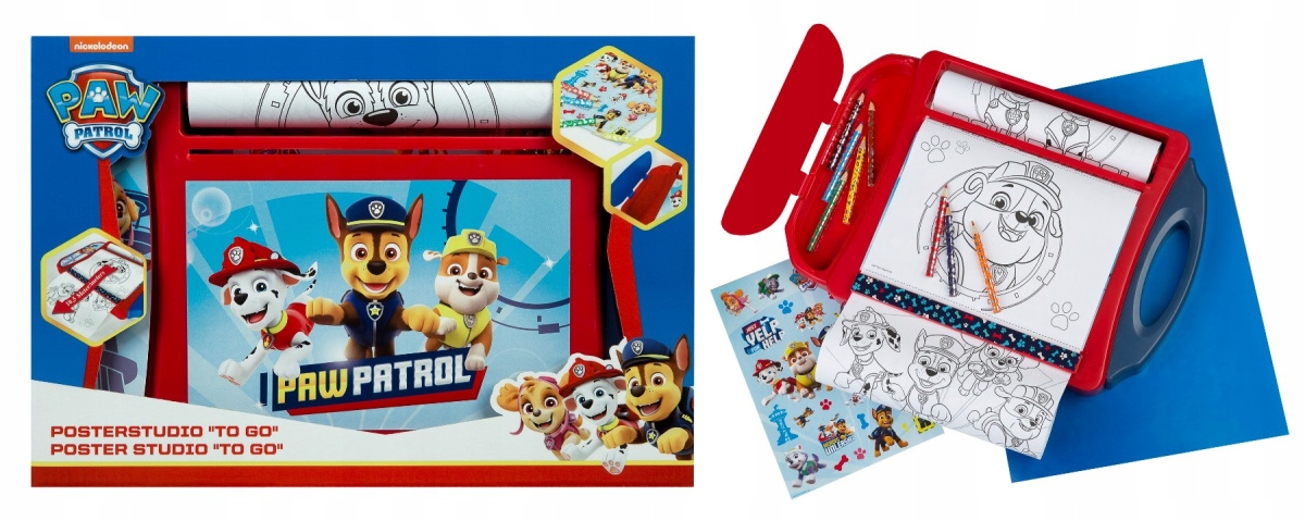Zestaw do kolorowania PSI PATROL Studio Plakatów Bohater / Bajka Psi Patrol
