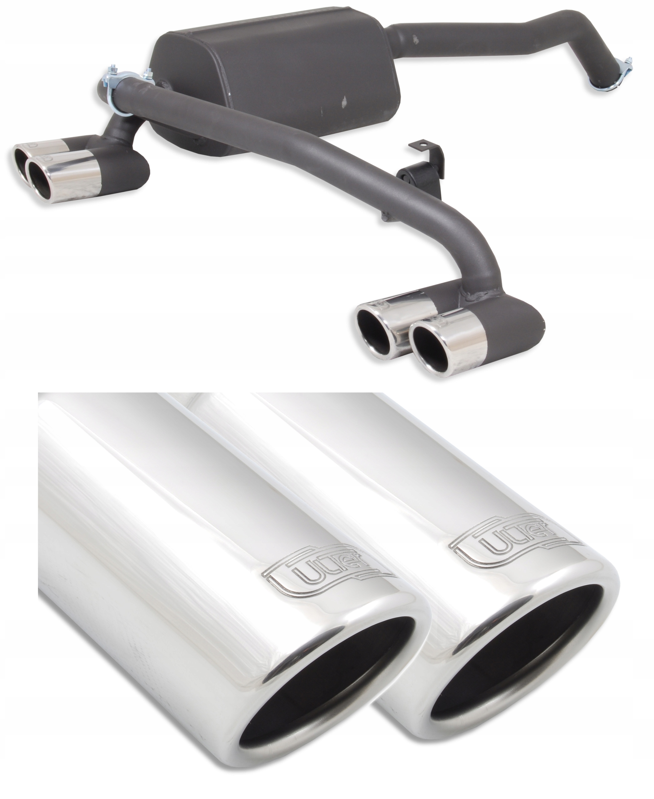 122-413/70RS (0) - Спортивный глушитель RENAULT Megane III Hatchback ULTER