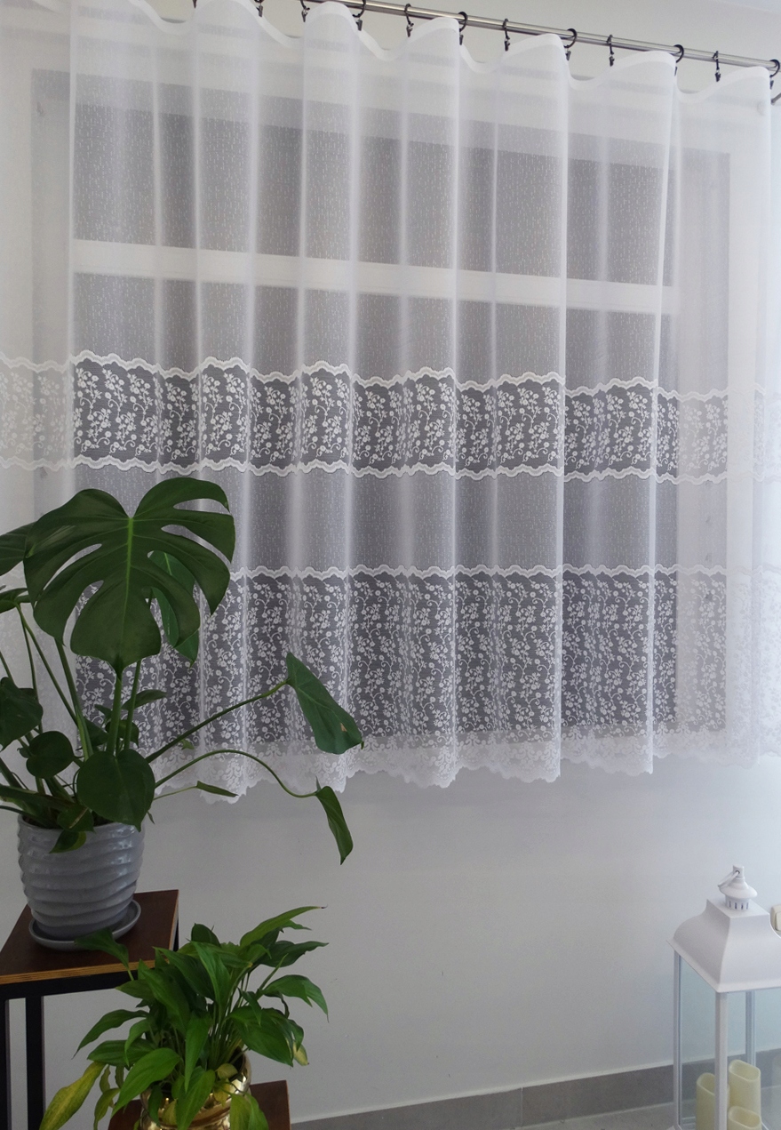 Mg Záclona 35803 Bílá 350x160 cm hotová s páskou M