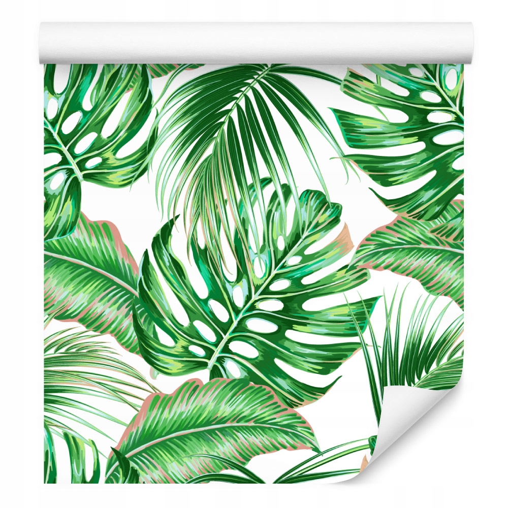 Tapeta s barevnými exotickými listy /1104752984