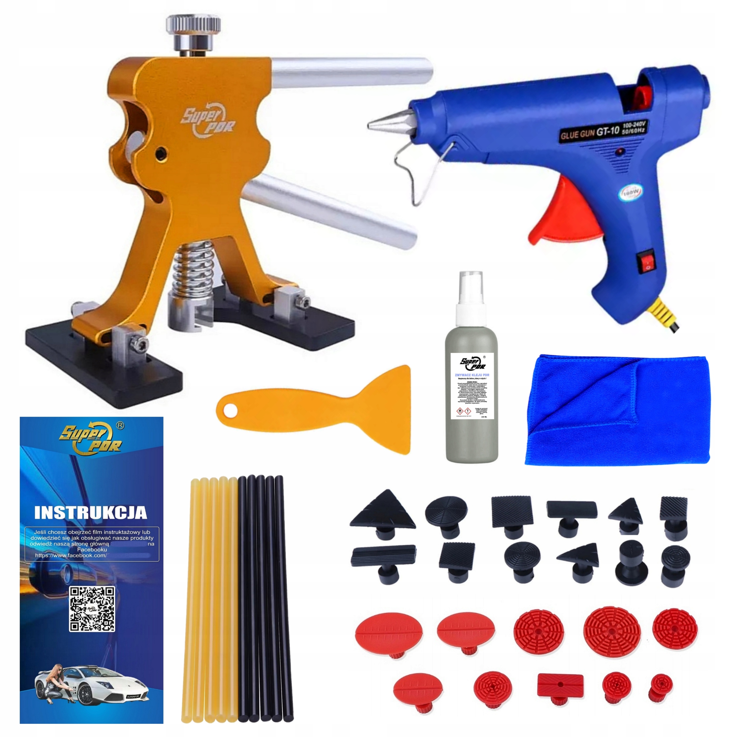 Набор PDR puller грибки клей