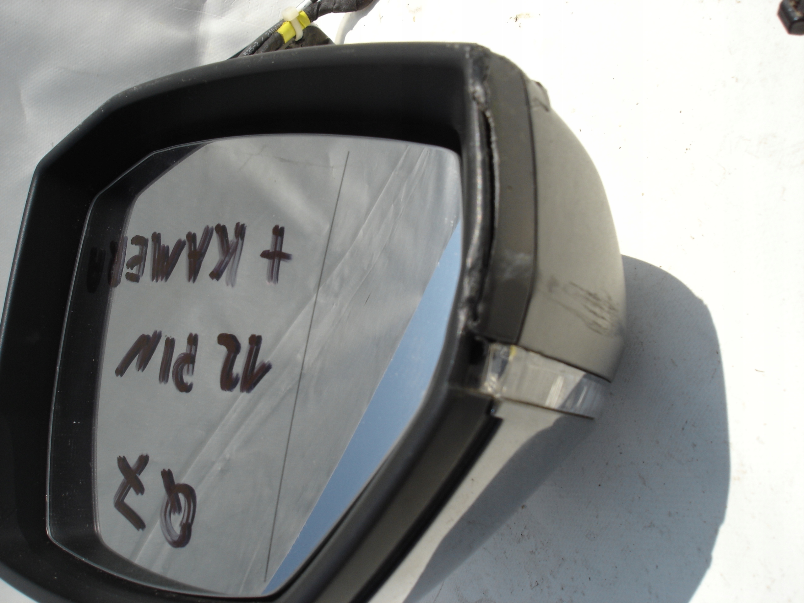 AUDI Q7 4M mirror left 12 PIN + KAMERA