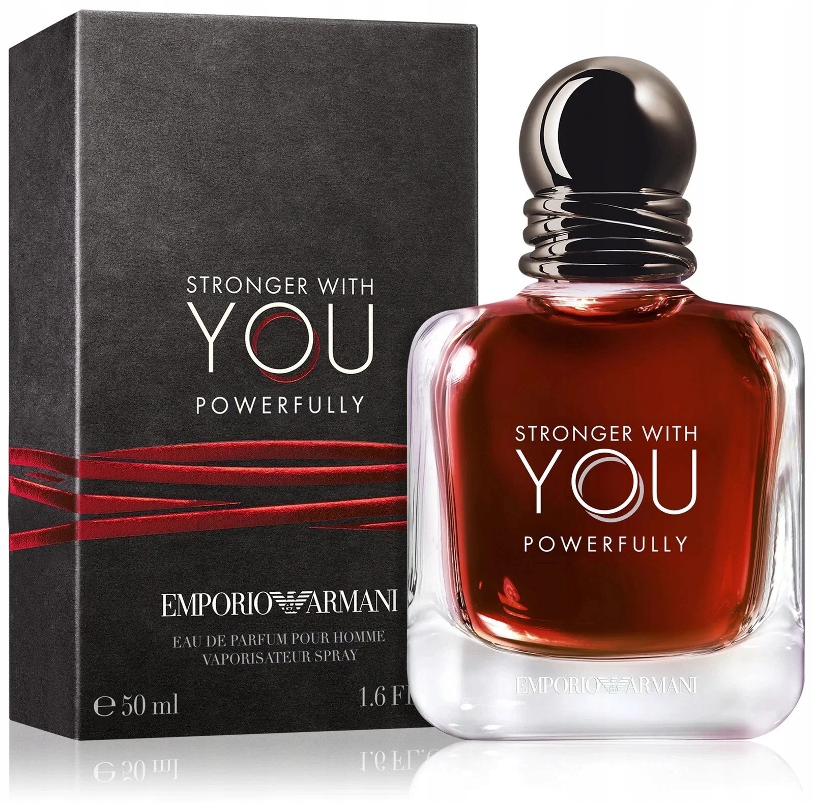 Giorgio Armani, Stronger With You Powerfully, parfémovaná voda, pro muže, 50 ml