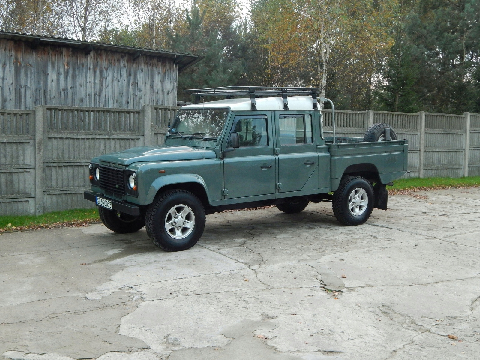 Bagażnik dachowy Land Rover Defender 130 z siatką platforma na dach namio Producent D-G4X4