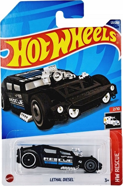 HOT WHEELS SAMOCHODZIK LETHAL DIESEL C4982 HCT84