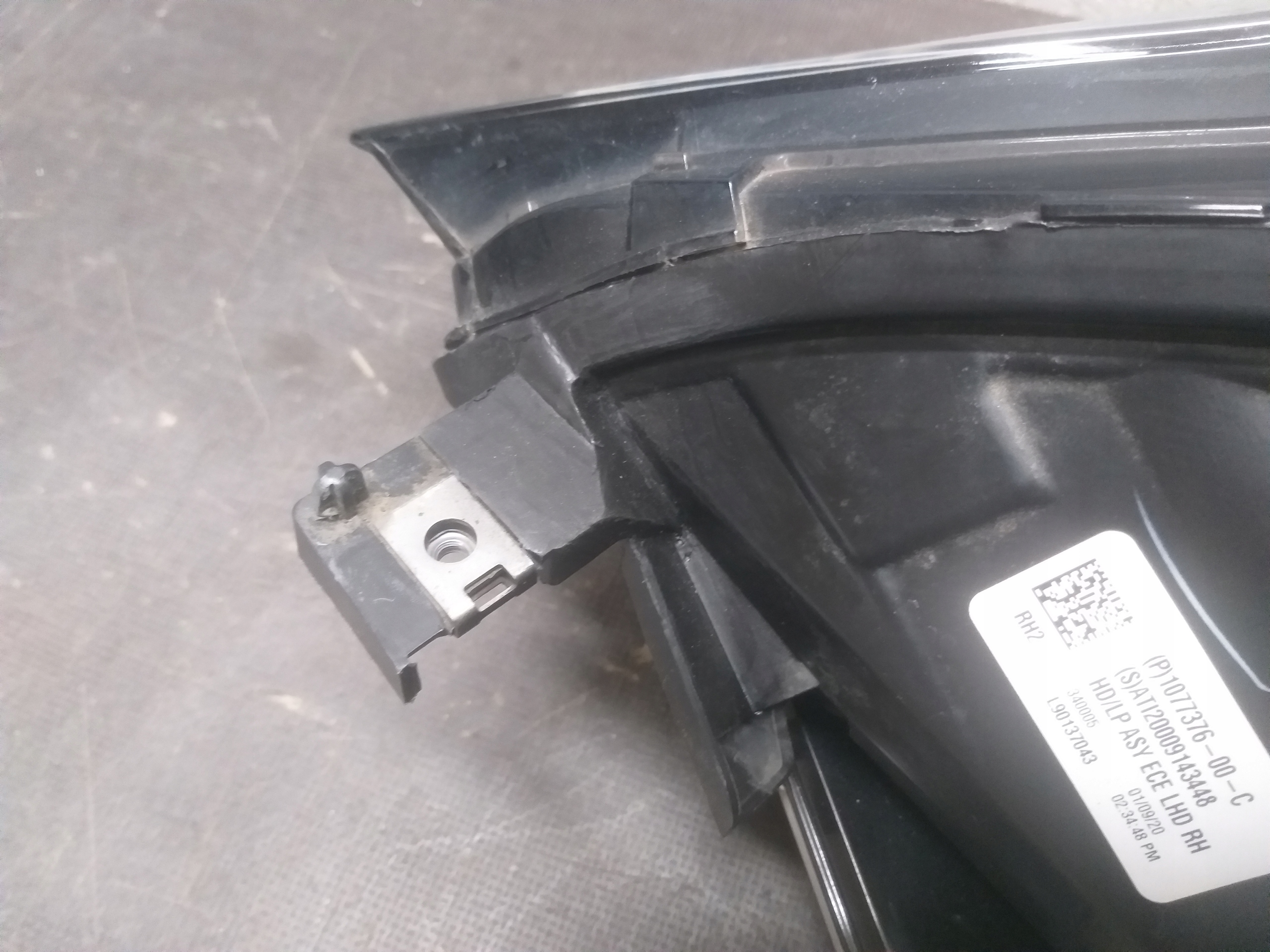 light front right TESLA III 3 FULL LED 1077376-00-C