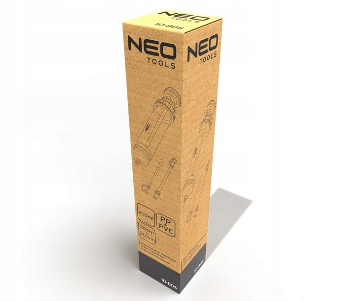 STRZYKAWKA DO PŁYNÓW EKSPOLATACYJNYCH 200ML 10-805 NEO TOOLS Waga produktu z opakowaniem jednostkowym 0.27 kg
